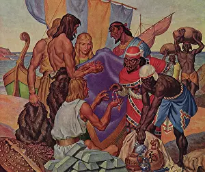 Phoenician: Phoenician Traders barter with Natives