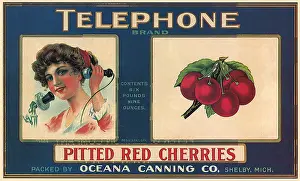Cherries: Phone and Cherries Label