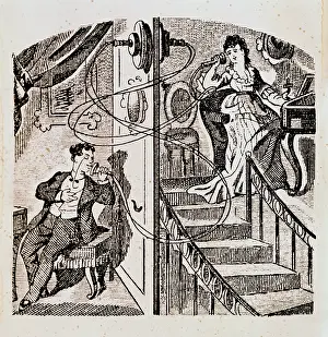 Mouthpiece: Phoning couple