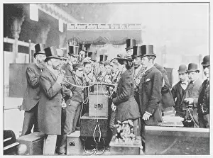 Gramophones: PHONOGRAPH EXHIBITED
