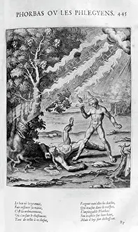 Defeated: Phorbas slain by Apollo