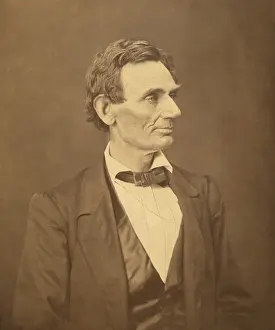 Hesler: Photo of Abraham Lincoln made from a negative