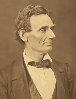 Hesler: Photo of Abraham Lincoln made from a negative