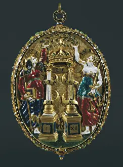 Kunsthistorisches: Photo frame. 16th c. Renaissance art. Jewelry. AUSTRIA