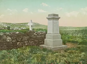 Boer: Photochrom print of graves of British soliders