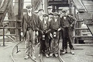 Downed: Photograpgh of Pit Workers