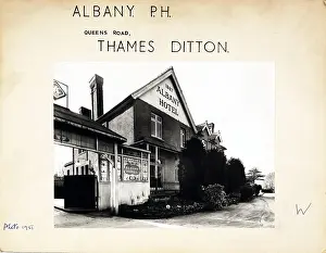 Ditton: Photograph of Albany PH, Thames Ditton, Surrey