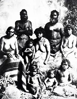 Anthropology: A photograph of Australian aborigines