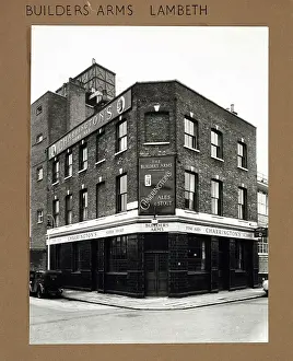 Lambeth: Photograph of Builders Arms, Lambeth, London