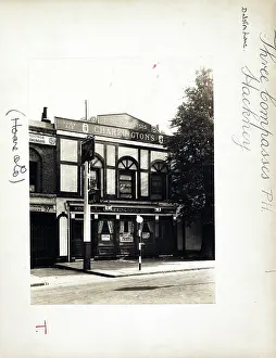 Compasses: Photograph of Three Compasses PH, Hackney, London