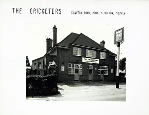Cricketers: Photograph of Cricketers PH, Hook, Surrey
