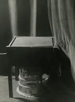 Abilities: Photograph of electrical counter-poise table for taking auto