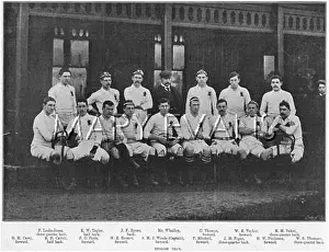 Fegan: Photograph of the England rugby team
