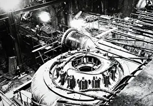 Generator: Photograph of the generation of hydroelectricity