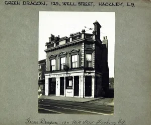 Hackney: Photograph of Green Dragon PH, Hackney, London