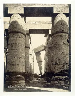 Hypostyle: Photograph of Hypostyle hall at
