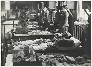 Relating: Photograph of kit inspection