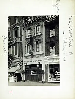 Whitechapel: Photograph of Lord Rodneys Head PH, Whitechapel, London
