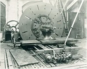 Differential: Photograph of 'Old Face Plate Lathe'