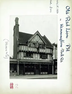Lambeth: Photograph of Old Red Lion PH, Lambeth, London