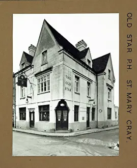 Cray: Photograph of Old Star PH, St Mary Cray, Greater London