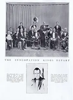 Wylie: A photograph of Paul Whiteman and his orchestra