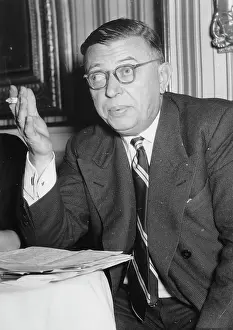 Existentialism: Photograph - The philosopher and Nobel