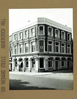 Haverstock: Photograph of Sir Richard Steele PH, Haverstock Hill, London