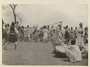 The National Army Museum: Photograph of Sudanese preparing for battle