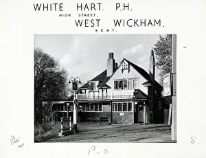 Wickham: Photograph of White Hart PH, West Wickham, Greater London