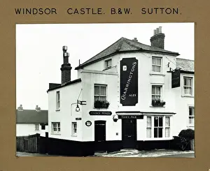 Overton: Photograph of Windsor Castle PH, Sutton, Surrey