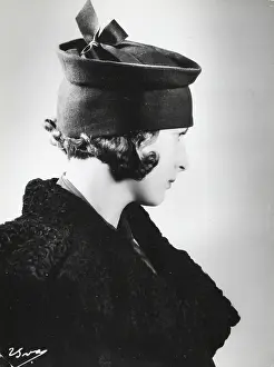 Gerson: Photograph by Yva. New hat of black