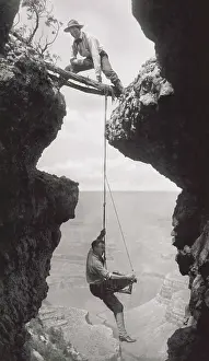 Elsworth: Photographer - Kolb - camera - Grand canyon - dare devil