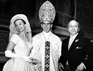Yousuf: Photographer Yousuf Karsh poses with his ?