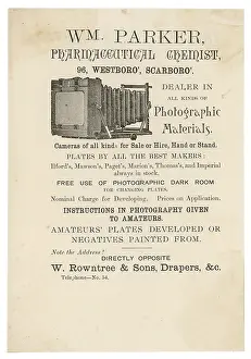 Pharmaceutical: PHOTOGRAPHER'S ADVERT