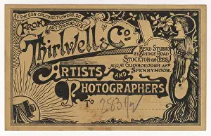 Tees: PHOTOGRAPHERS TRADE CARD