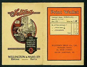 Winton: Photographic print wallet