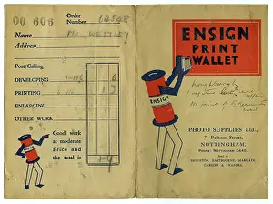 Ninepence: Photographic print wallet