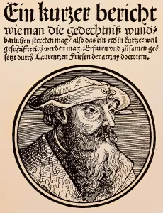 Laurentius: Phryesen, Lorenz, circa 1480 - 1532, German physician