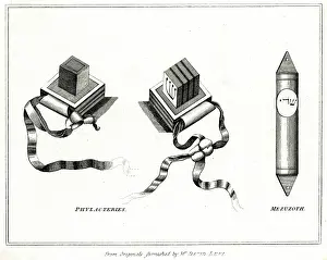 Scrolls: Phylacteries and Mezuzah