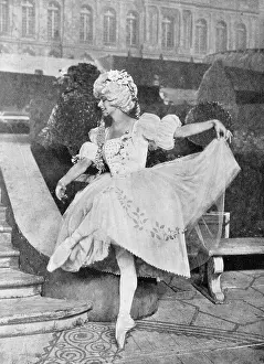 Bedells: Phyllis Bedells in the Versailles sceve at the Alhambra