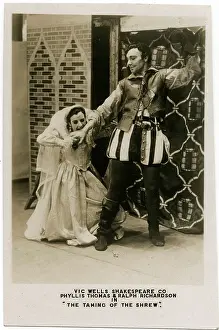 Taming: Phyllis Thomas & Ralph Richardson as Katherine & Petruchio