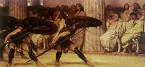 Tadema: The Phyrric Dance, by Alma-Tadema