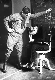Equilibrium: Physical examination of an aviation recruit