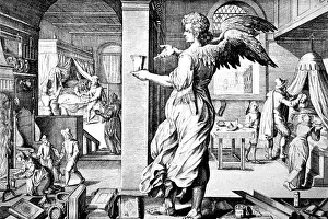 Trephining: Physician As Angel, 17th Century