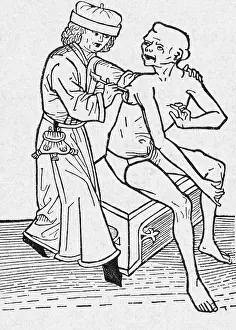 Sickness: Physician Lancing Wound