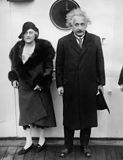 Maric: The physicist Albert Einstein and his wife