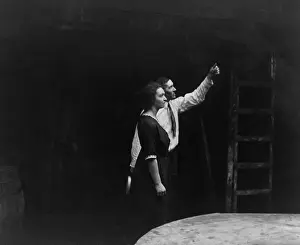 Joliot: Physicist Irene Joliot-Curie, with a colleague at