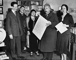 Exchequer: The physicist and Nobel laureate Albert Einstein (2nd