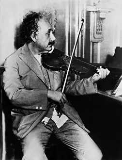 Recovered: The physicist and Nobel laureate Albert Einstein recovered